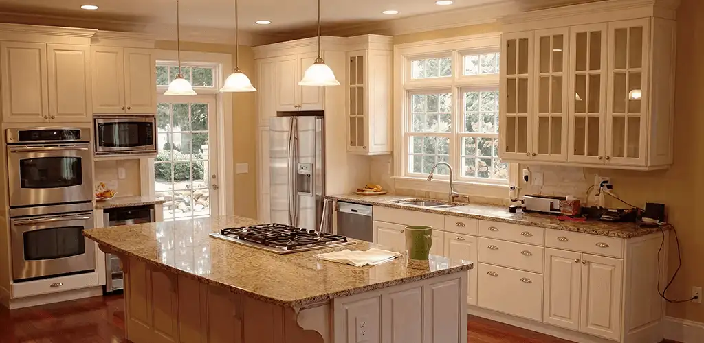 Custom cabinet door installation and kitchen upgrade in Savannah, GA