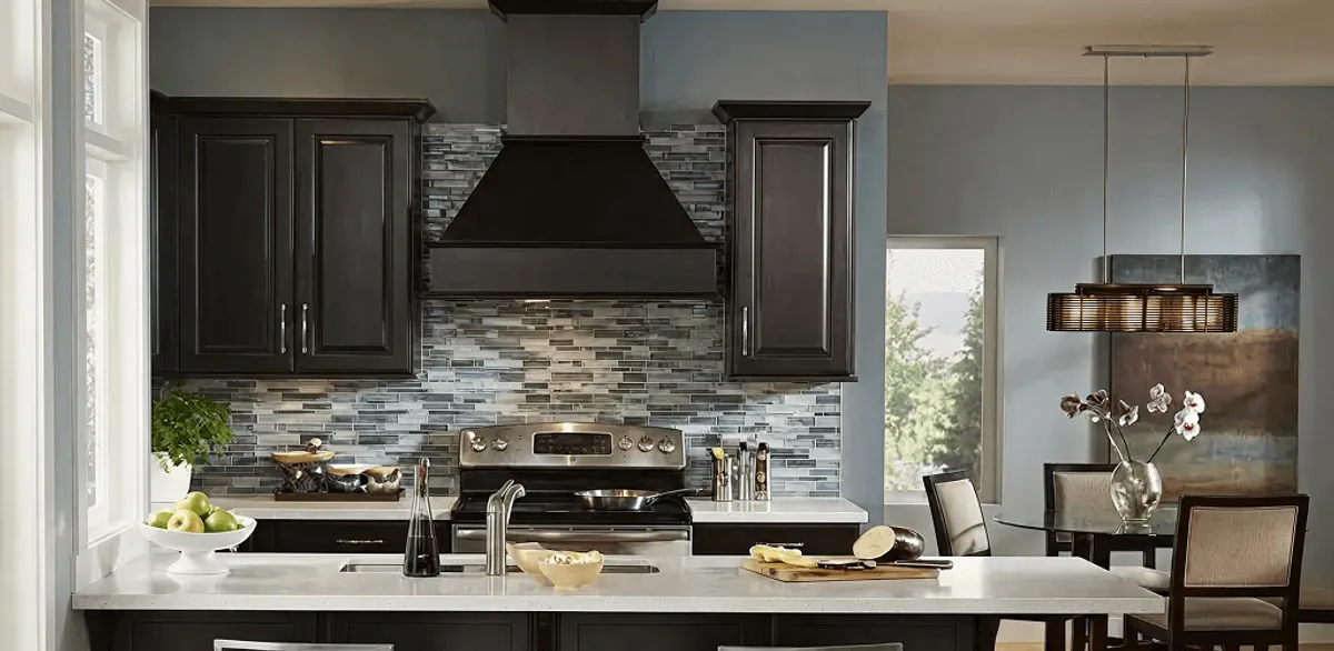 Kitchen cabinet painting and refinishing in a modern kitchen in Savannah, GA